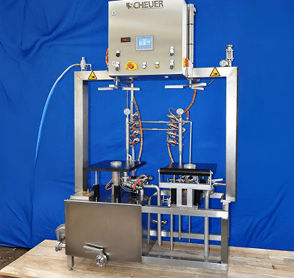 Bei Scheuer Maschinenbau bekommst du KEG Innenreinigungs- und Füllmaschinen für deine Brauerei.
